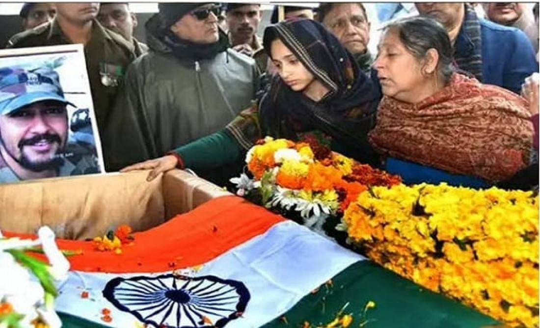Pulwama attack martyrs, major vibhuti shankar dhaundiyal
