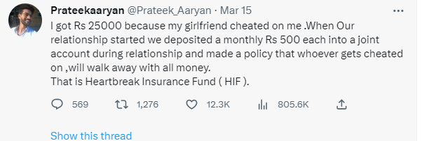 Heartbreak Insurance India
