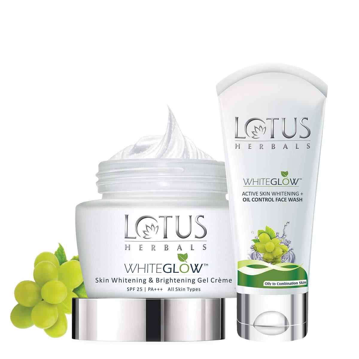 Lotus Herbals Whiteglow Skin Whitening & Brightening Gel Cream, Face creams for Summer
