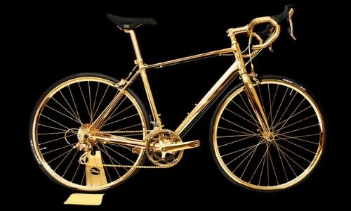 Men’s 24k Gold Racing Bike