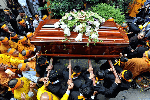 cremation in buddhism, बौद्धों में दाह संस्कार