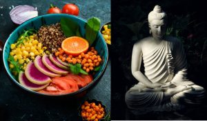 Buddha diet of Buddhism