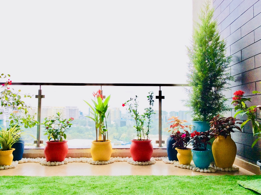 balcony garden, Ideas for Home Garden