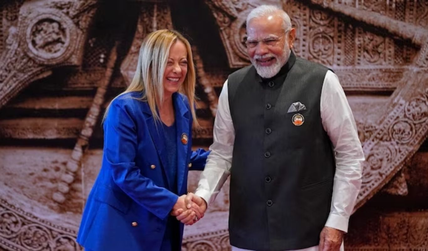 PM Georgia Meloni and Prime Minister Modi