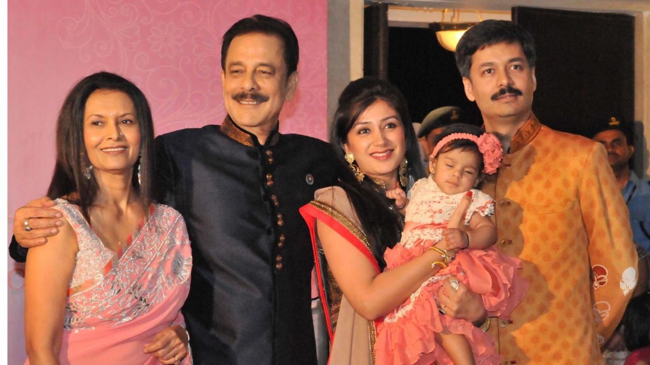 Subrata Roy family 