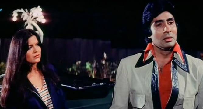 Zeenat Aman and Amitabh Bachchan 2