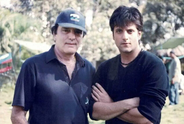 actor Firoz Khan and son 