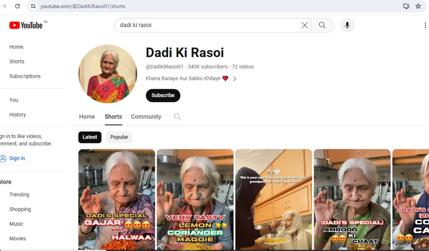 Vijay Nischal channel dadi ki rasoi 