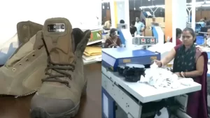 Russian army shoes made in Bihar