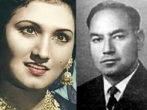 pakistan cricketer Nazar Mohammad Pakistani actress Noor Jahan love affair