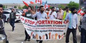 70,000 students protest against Canada's new immigration policy