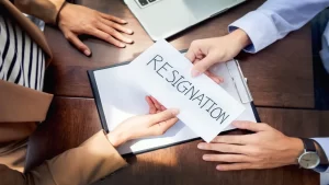 Resignation