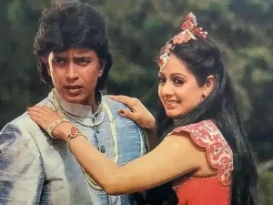 Mithun Chakraborty and sridevi