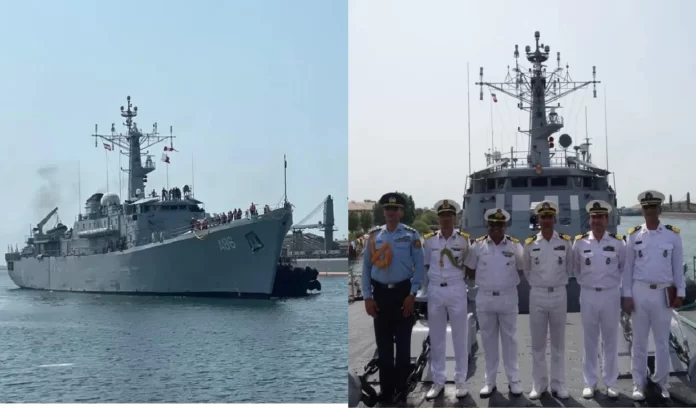 Indian warships reached Iran