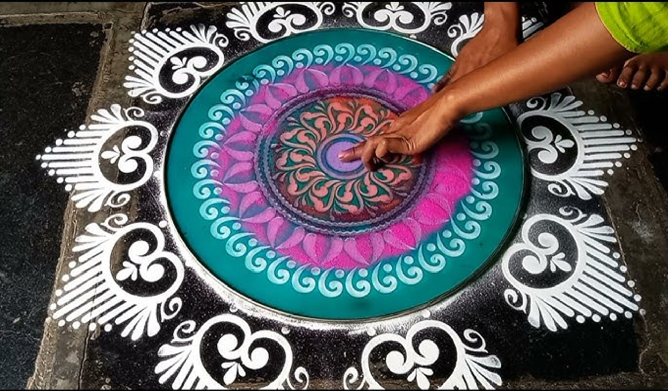 Jalidar Rangoli