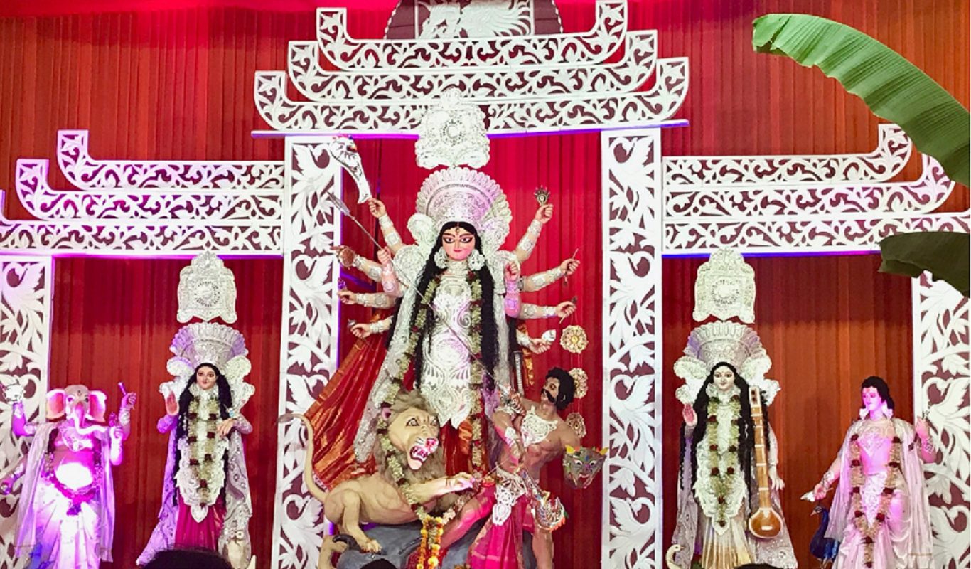 Minto road Durga Puja