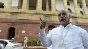 Congress president Mallikarjun Kharge