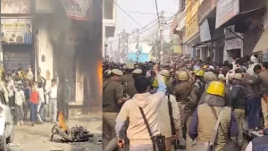 Sambhal Jama Masjid Clash, Sambhal violence 