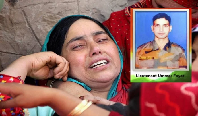 Martyr Lieutenant Umar Faya Indian Army