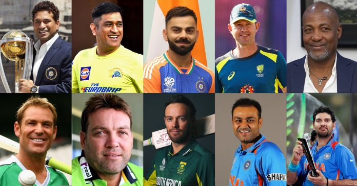 Top Cricketers-In-The-World, Cricketers