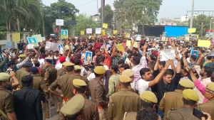 UPPSC Candidates Prayagraj Protest