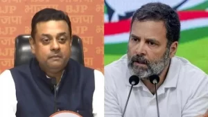 BJP MP Sambit Patra, Rahul gandhi 