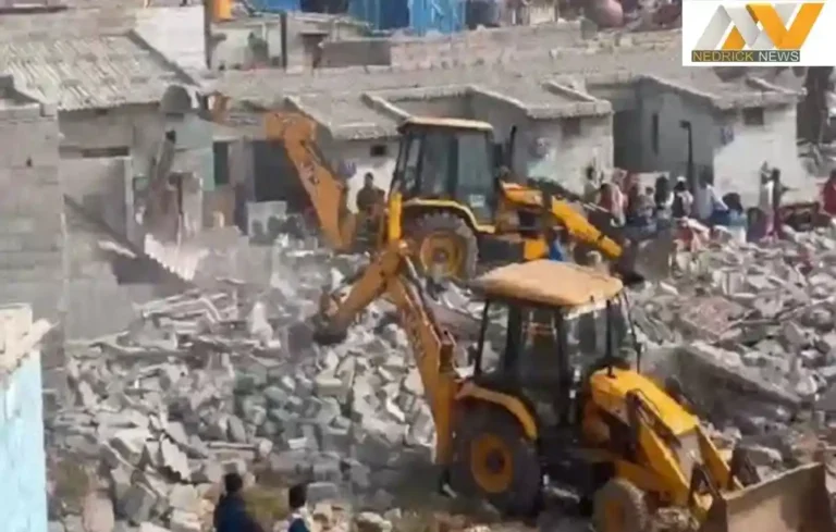 Bengaluru bulldozer action