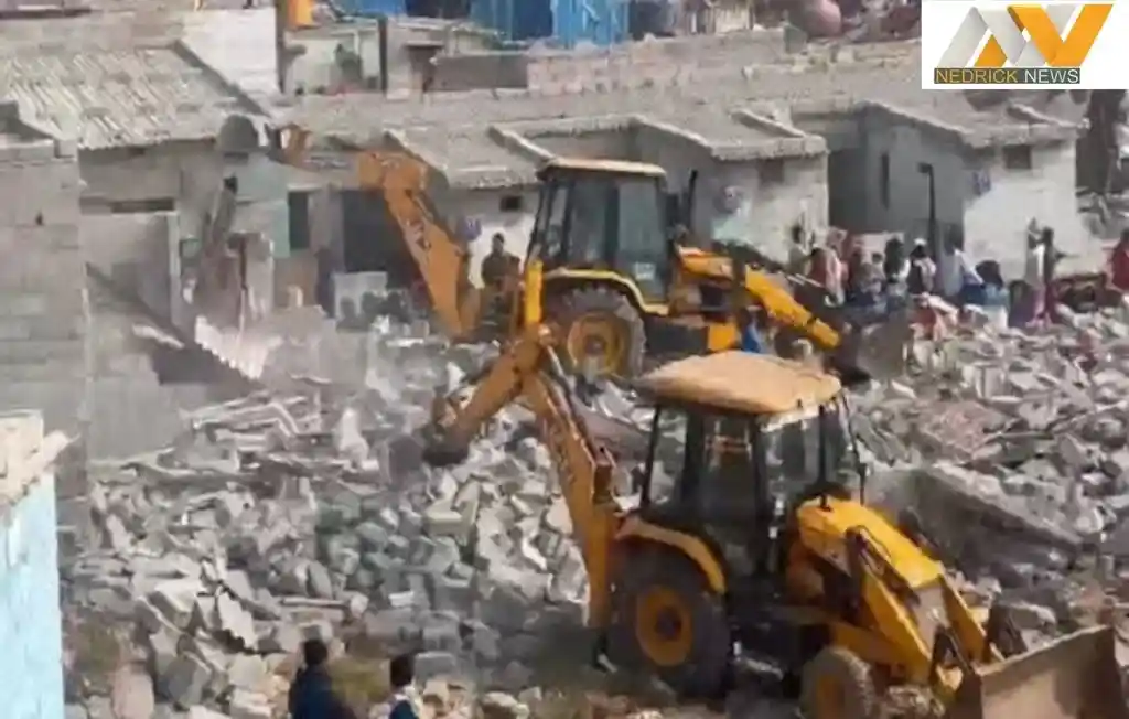 Bengaluru bulldozer action