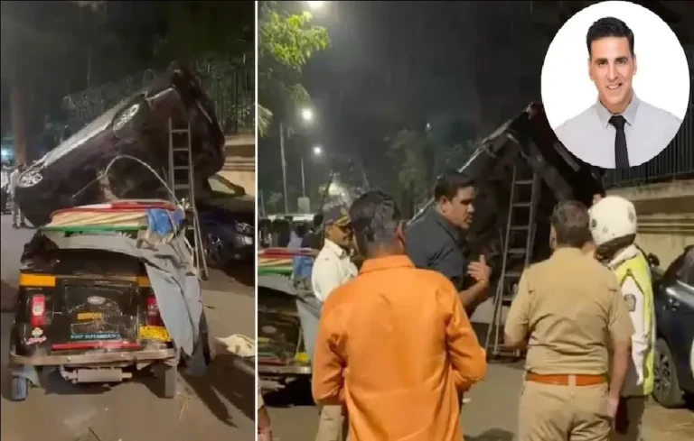 Akshay kumar car accident