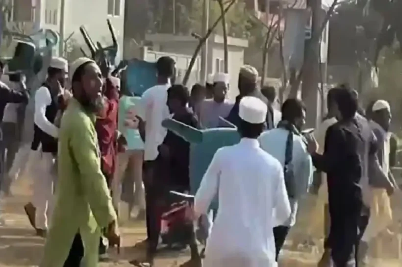 Bangladesh BNP-Jamat Workers Clash
