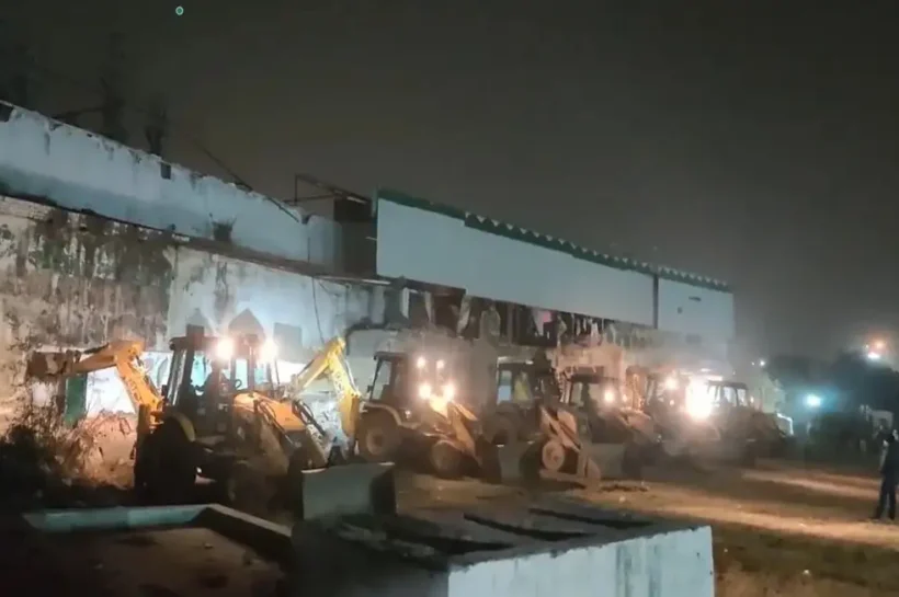 Faiz-e-Elahi Masjid Demolition Drive