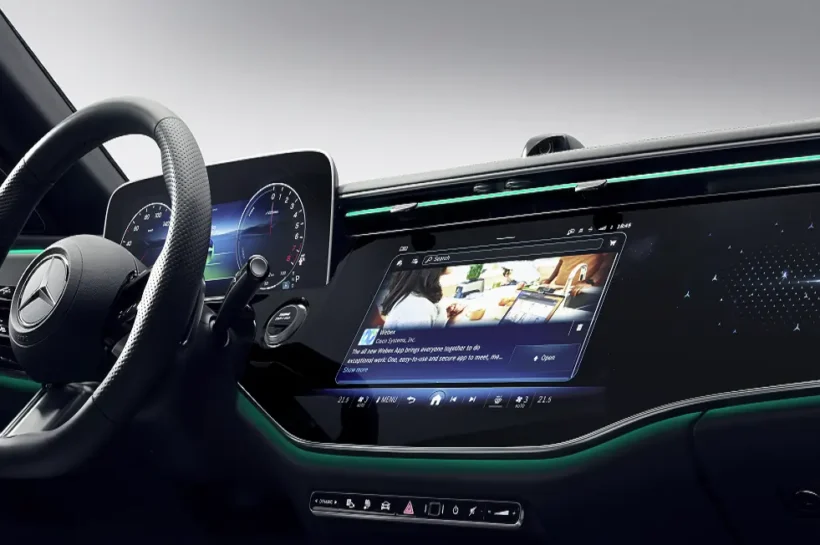 Luxury cars and high-tech features