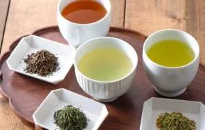 Green tea types