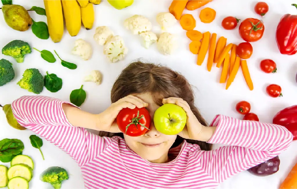 Healthy food for better vision