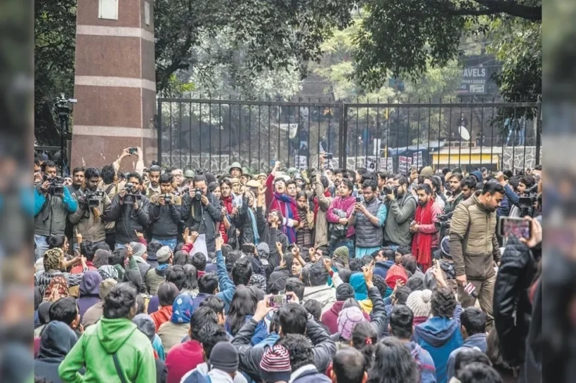 JNU Violence News