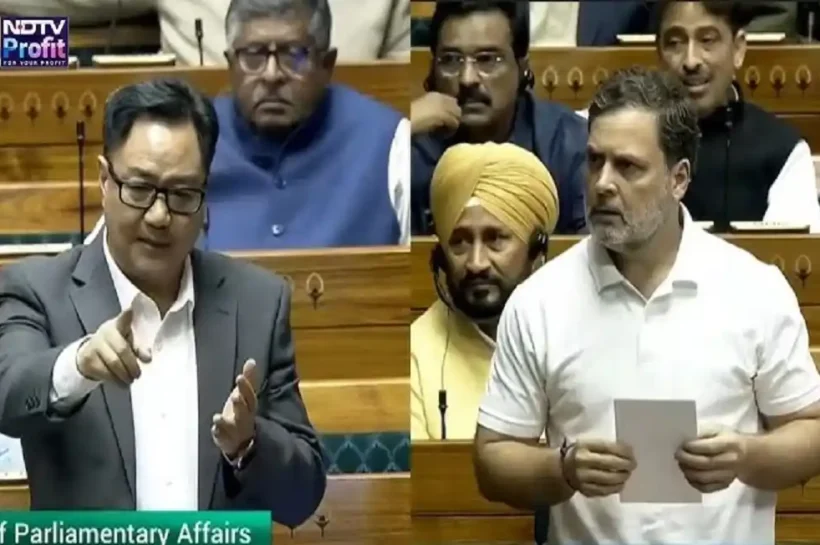Lok Sabha Budget Debate Kiren Rijiju