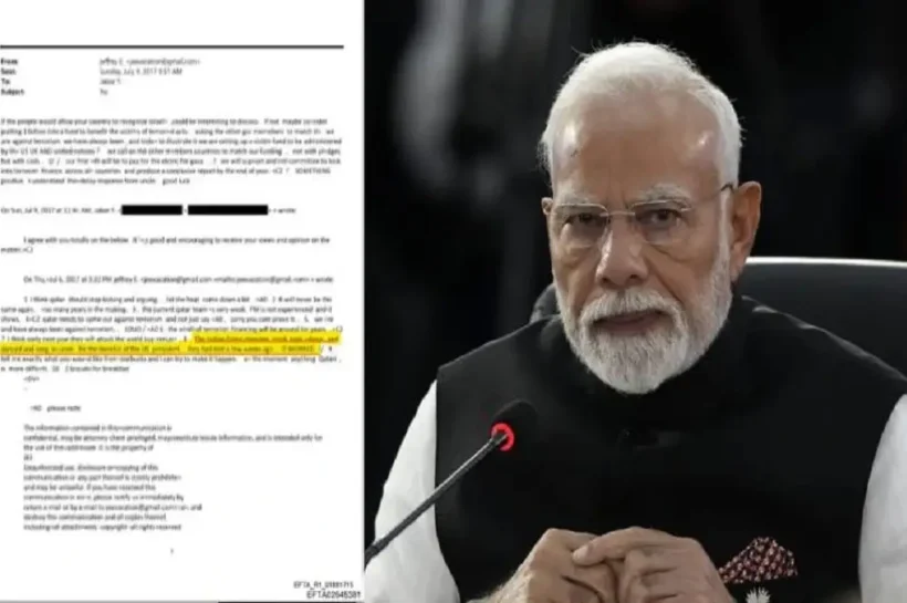 Narendra Modi Epstein Files