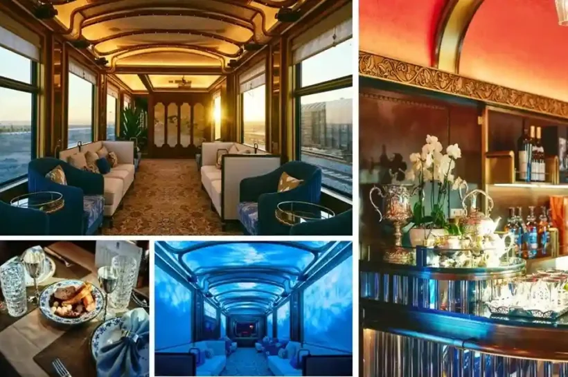 Silk road luxury train