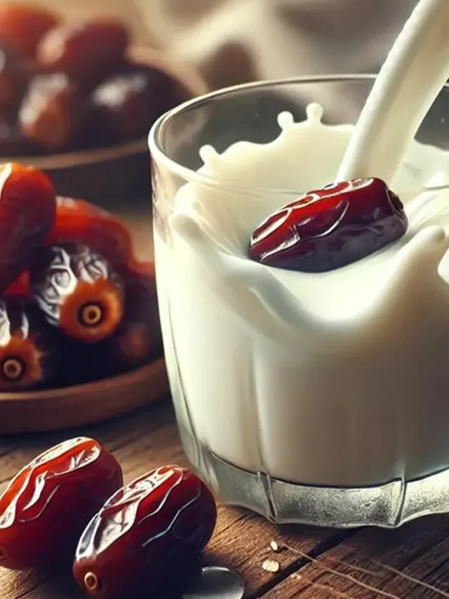 इम्युनिटी बढ़ाने का एक आसान घरेलू उपाय दूध में भिगोई हुई खजूर