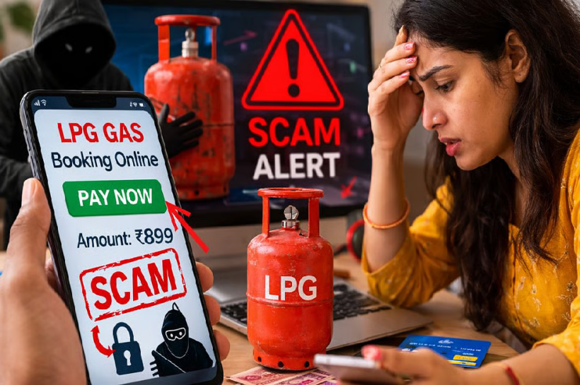 LPG Booking Scam