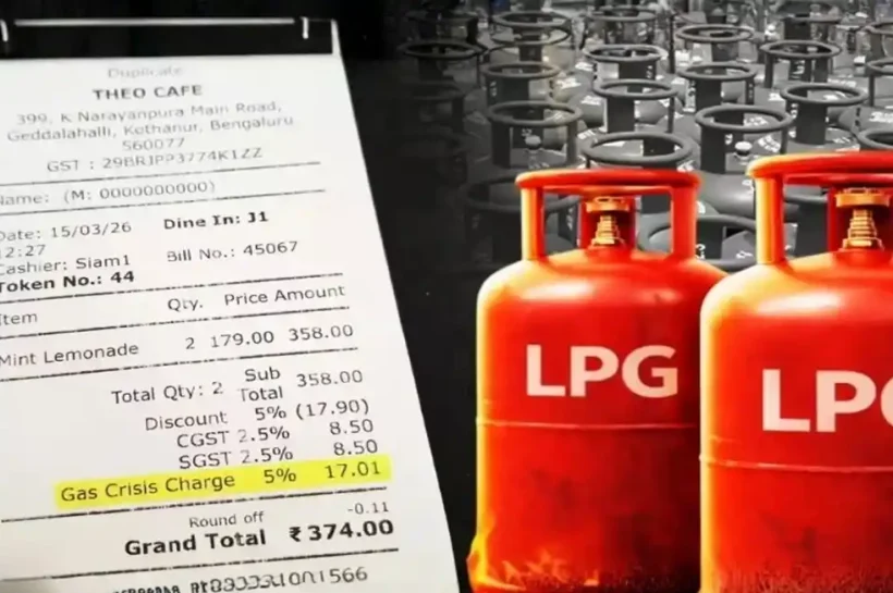 No LPG Charge in Hotels