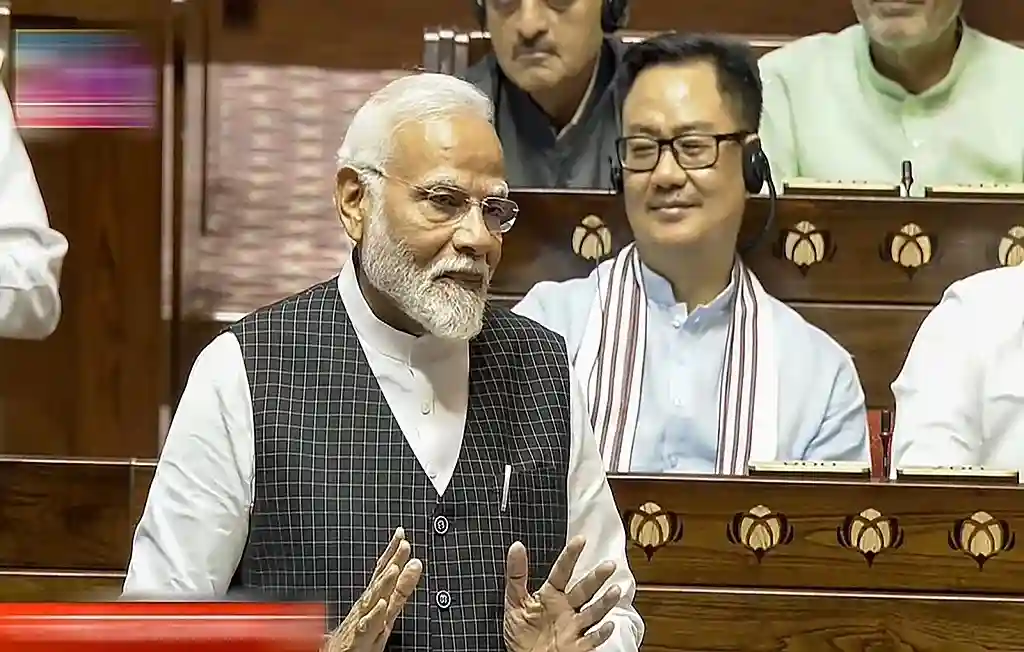 PM Modi Lok Sabha Address