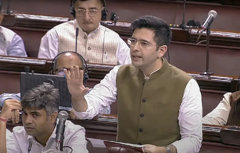 Raghav Chadha, Raghav Chadha Parliament