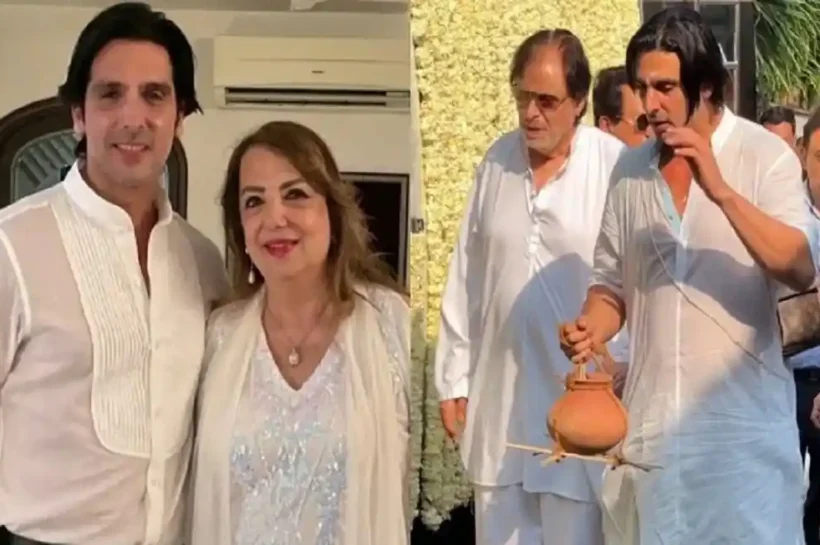 Zayed Khan mother funeral controversy