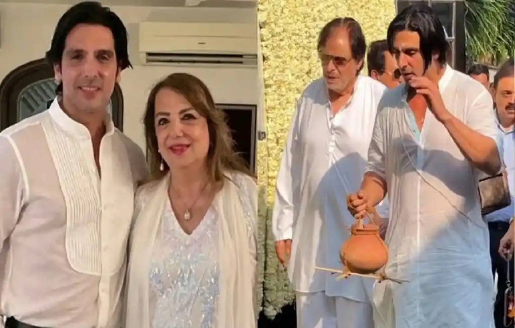 Zayed Khan mother funeral controversy
