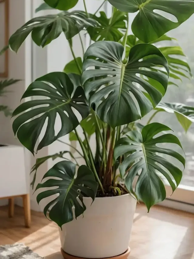 मोंस्टेरा को रखें हमेशा हरा-भरा,अपनाएं ये आसान केयर टिप्स