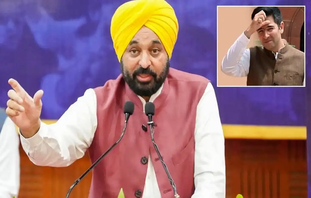 Bhagwant Mann Slams Raghav Chadha