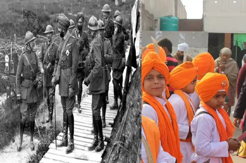 Sikhism in Belgium, Indian soldiers in Belgium