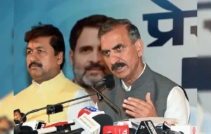 CM Sukhvinder Singh Sukhu