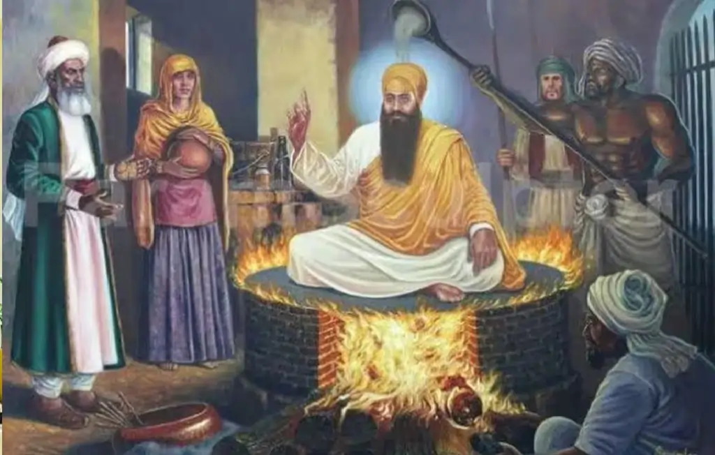 Arjan Dev Ji, Gurdwara Baba Siddh Sarai